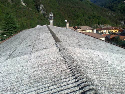 Smaltimento tetto eternit sedrina